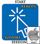 Start Remote Control Session - MAC OS X