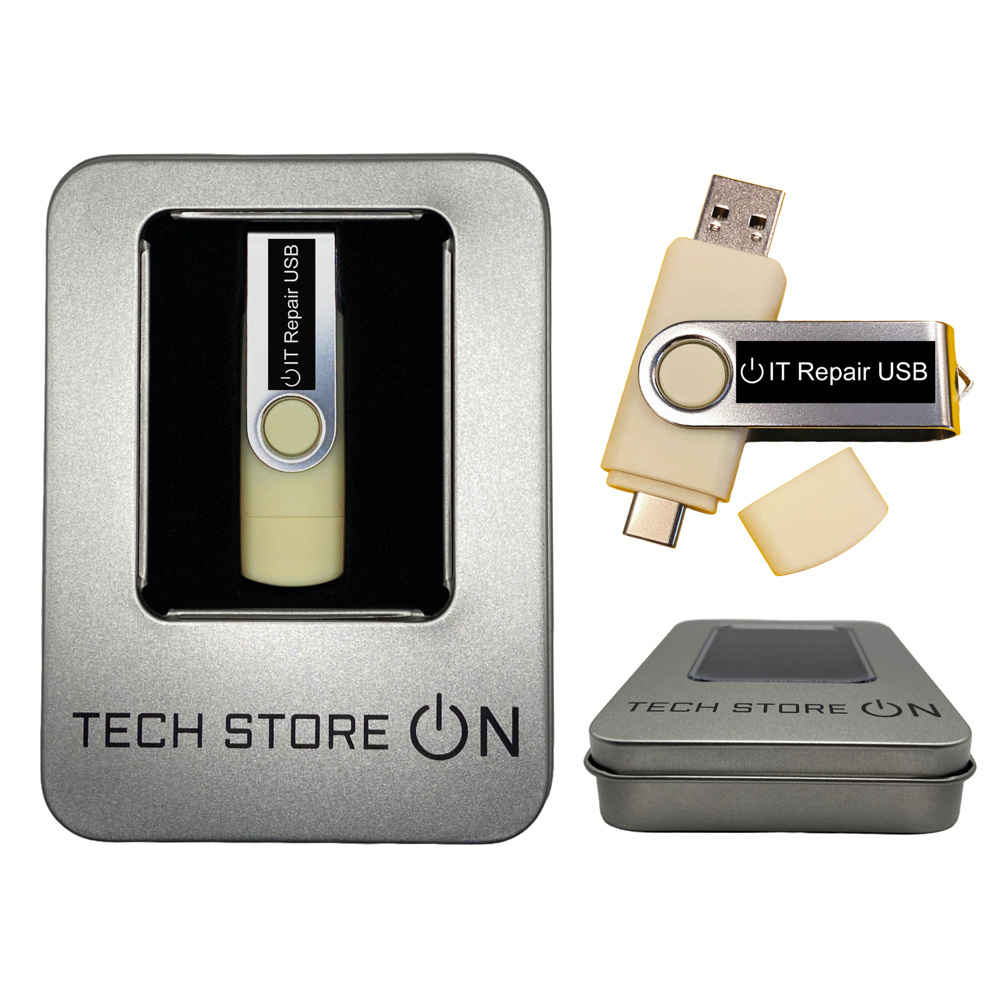 Computer IT Repair Bootable USB [32GB] – Windows Antivirus, Data Recovery & Password Reset Toolkit