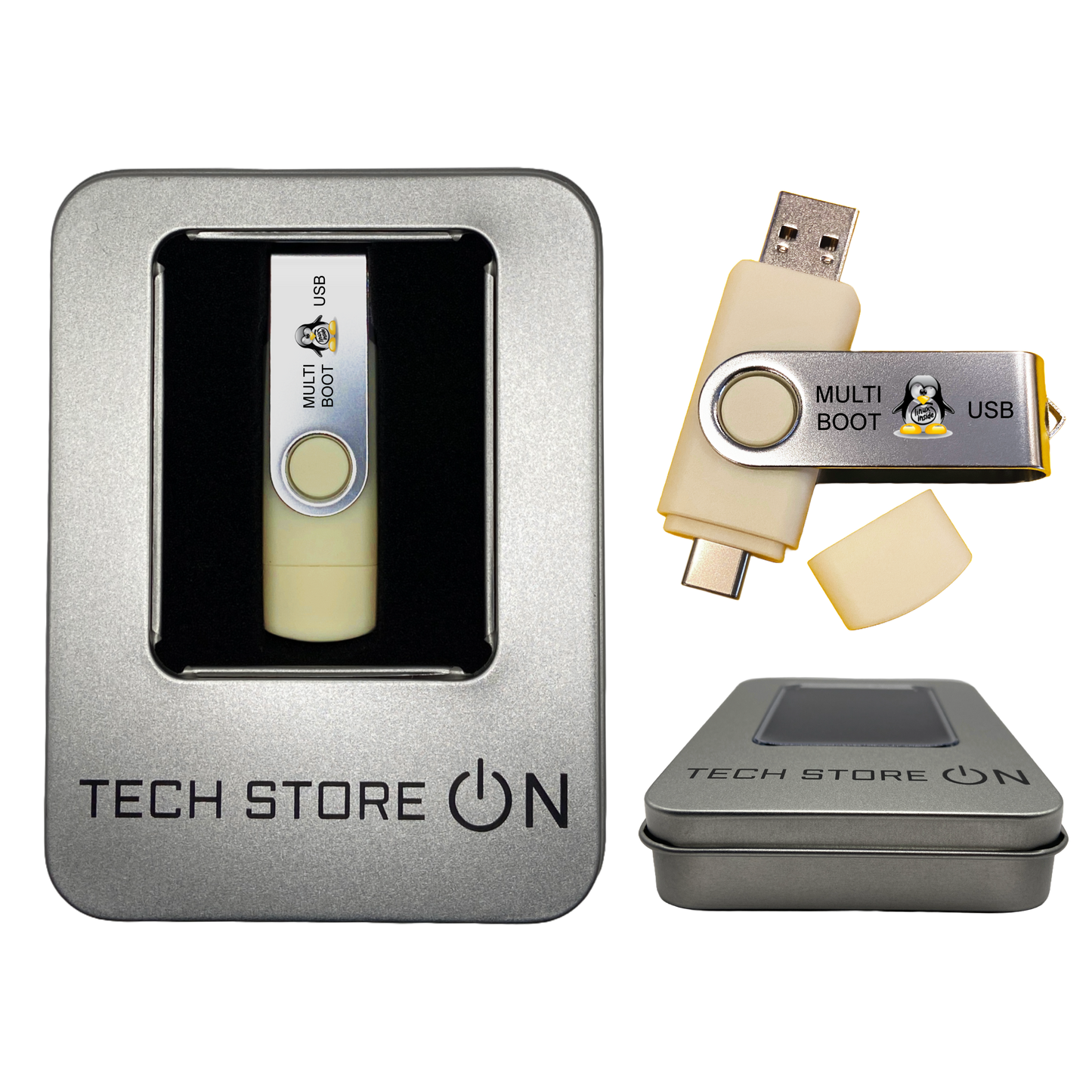 Linux 8-in-1 Multi-Boot USB [32GB] – Best Linux OS Collection for PC