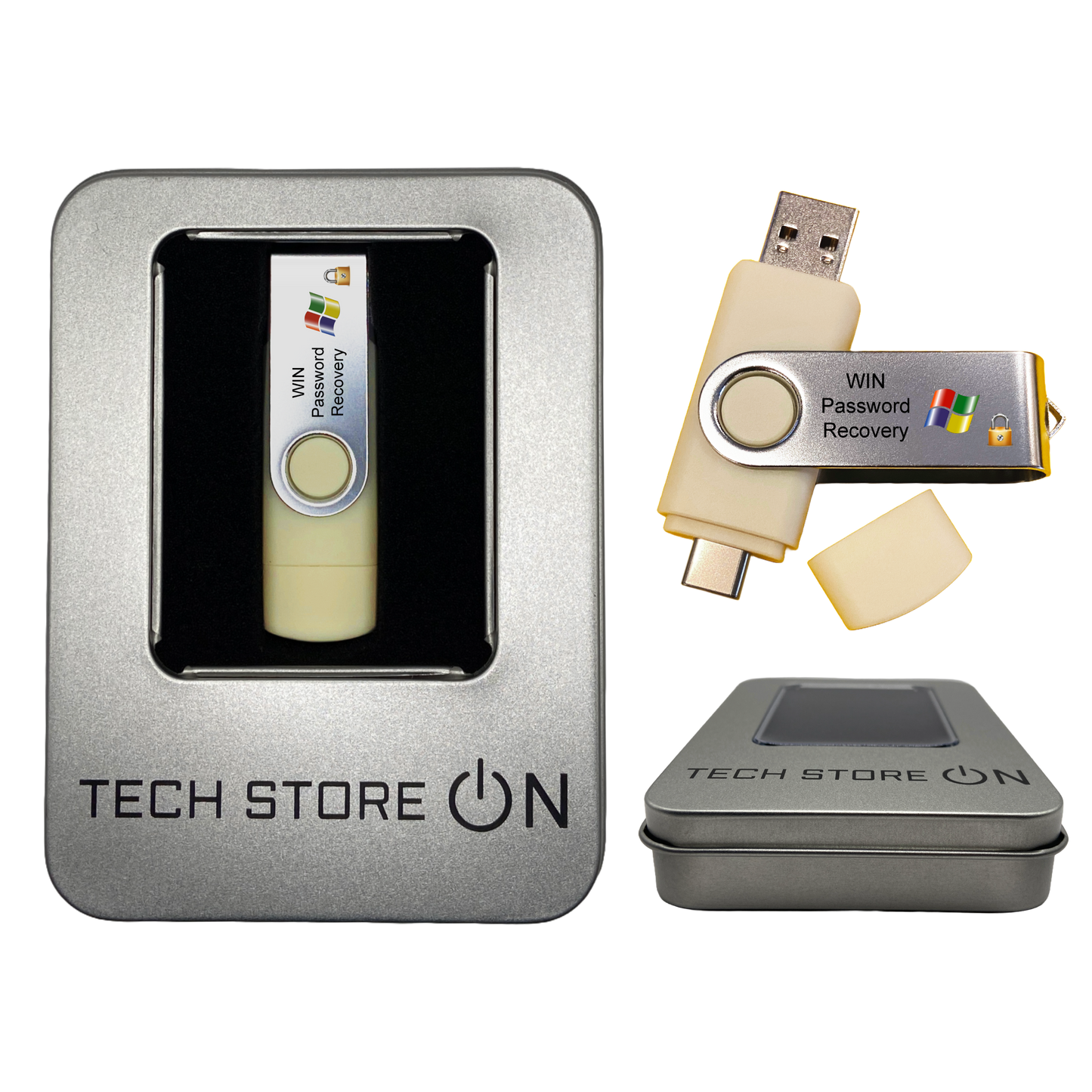 Windows & Linux Password Reset USB [8GB] – Bootable System Access & Recovery Tool