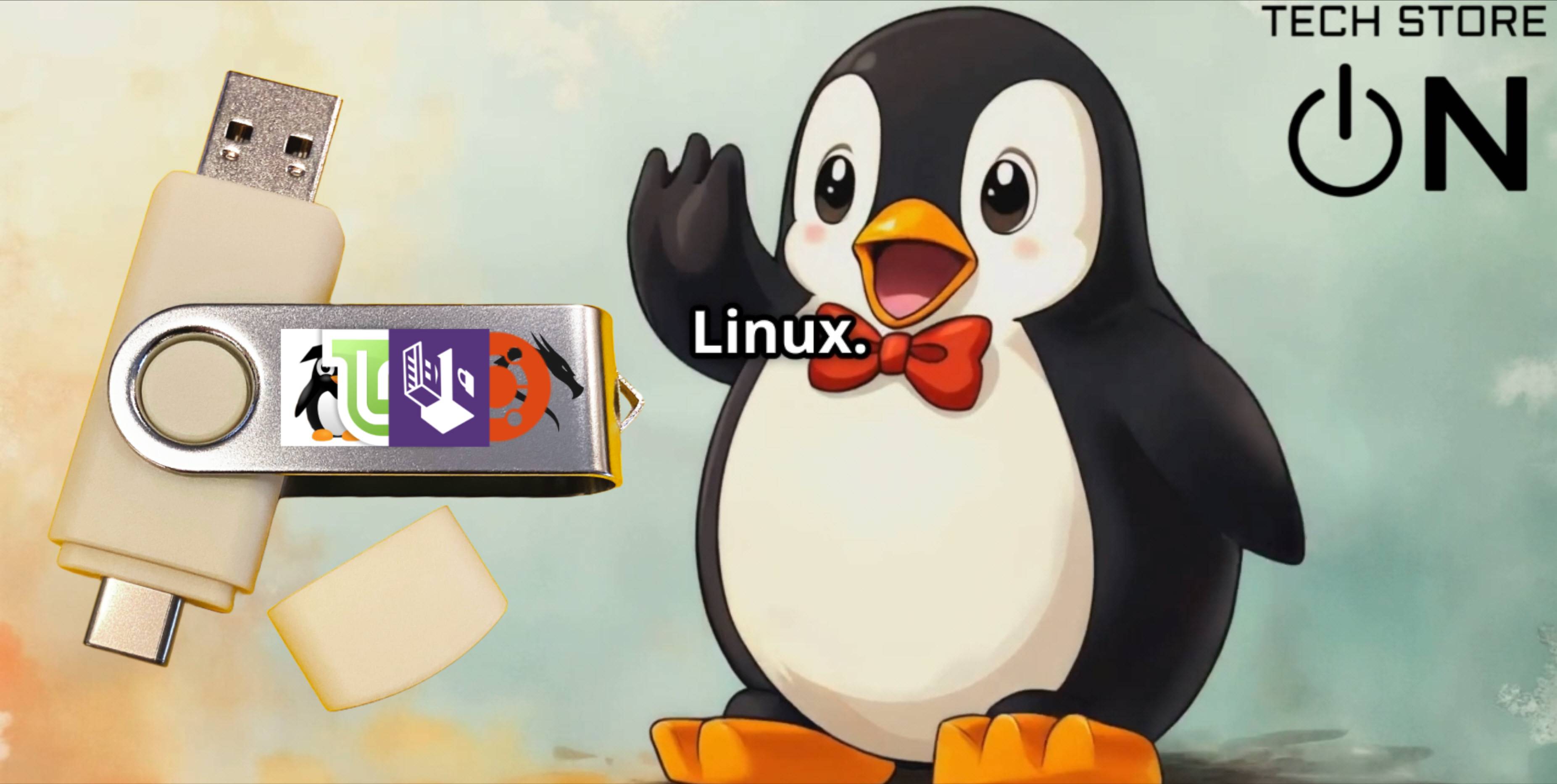 Load video: Booting with Linux Ubuntu USB - Demonstration