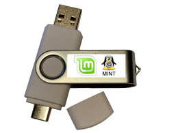 Linux Mint Cinnamon Operating System - Just like Windows - Bootable Live OS USB
