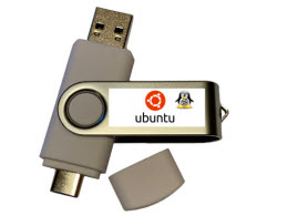 Linux Ubuntu Desktop/Server Operating System Bootable Live OS USB