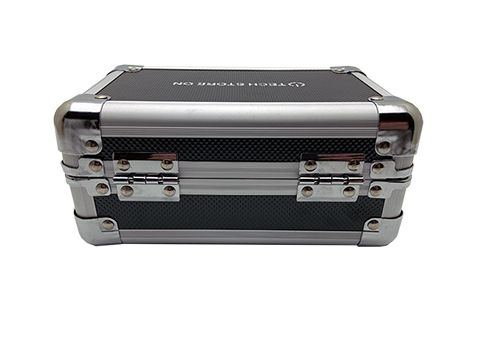 Memory Drive Organizer USB Storage Box - Aluminum - 12 slots