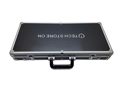 Memory Drive Organizer USB Storage Box - Aluminum - 130 slots