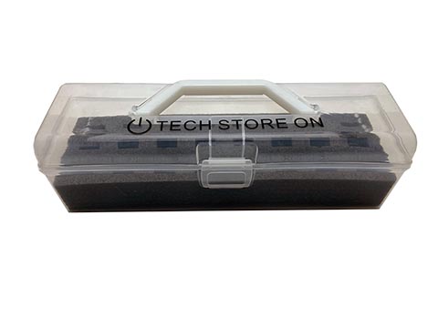 Memory Drive Organizer USB Storage Box - Plastic - 24 slots