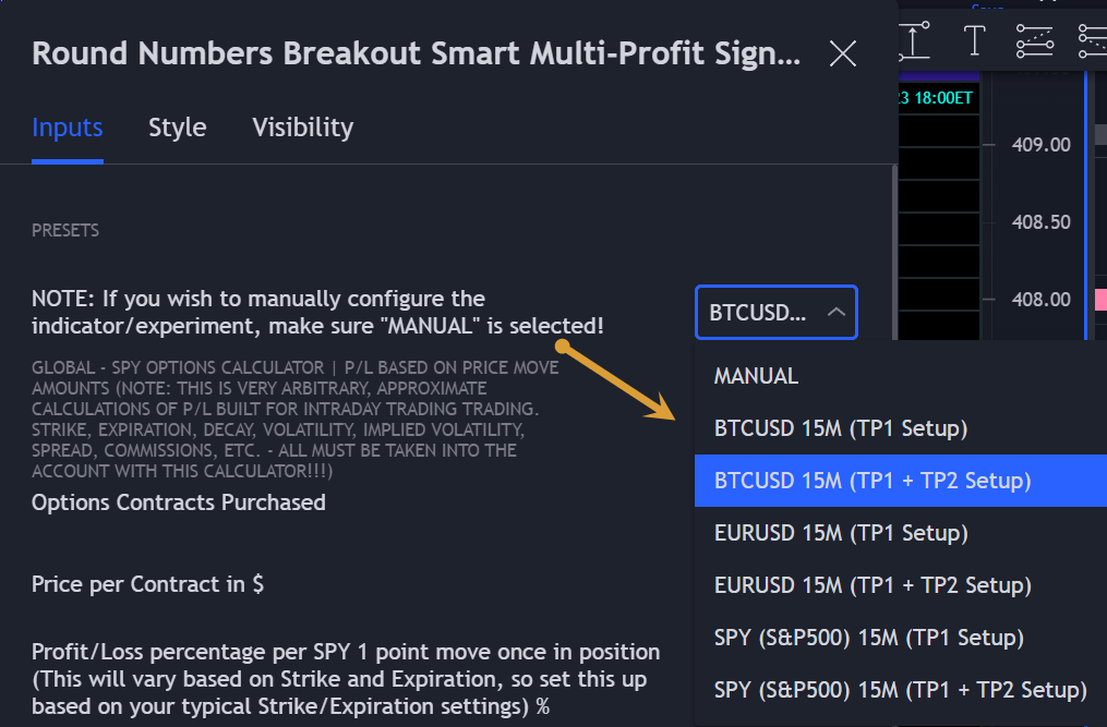 Round Numbers Smart Strategy - Signals, Alerts, TP and SL for TradingView